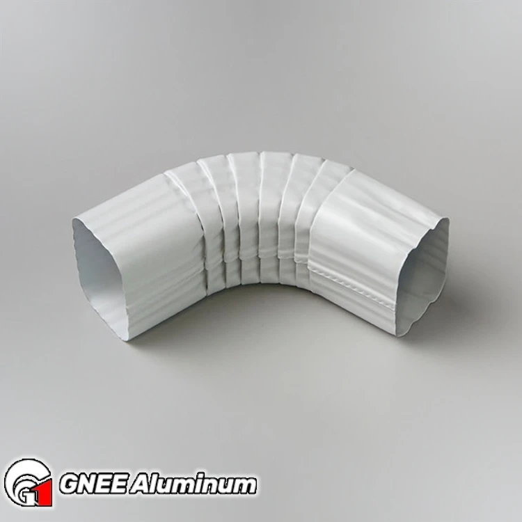 6063 90 Degree Aluminum Downspout Elbow 6063 90 Degree Aluminum Downspout Elbow