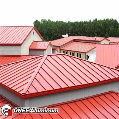 Feuille ondulée en aluminium: matériau décoratif pour les bâtiments modernes